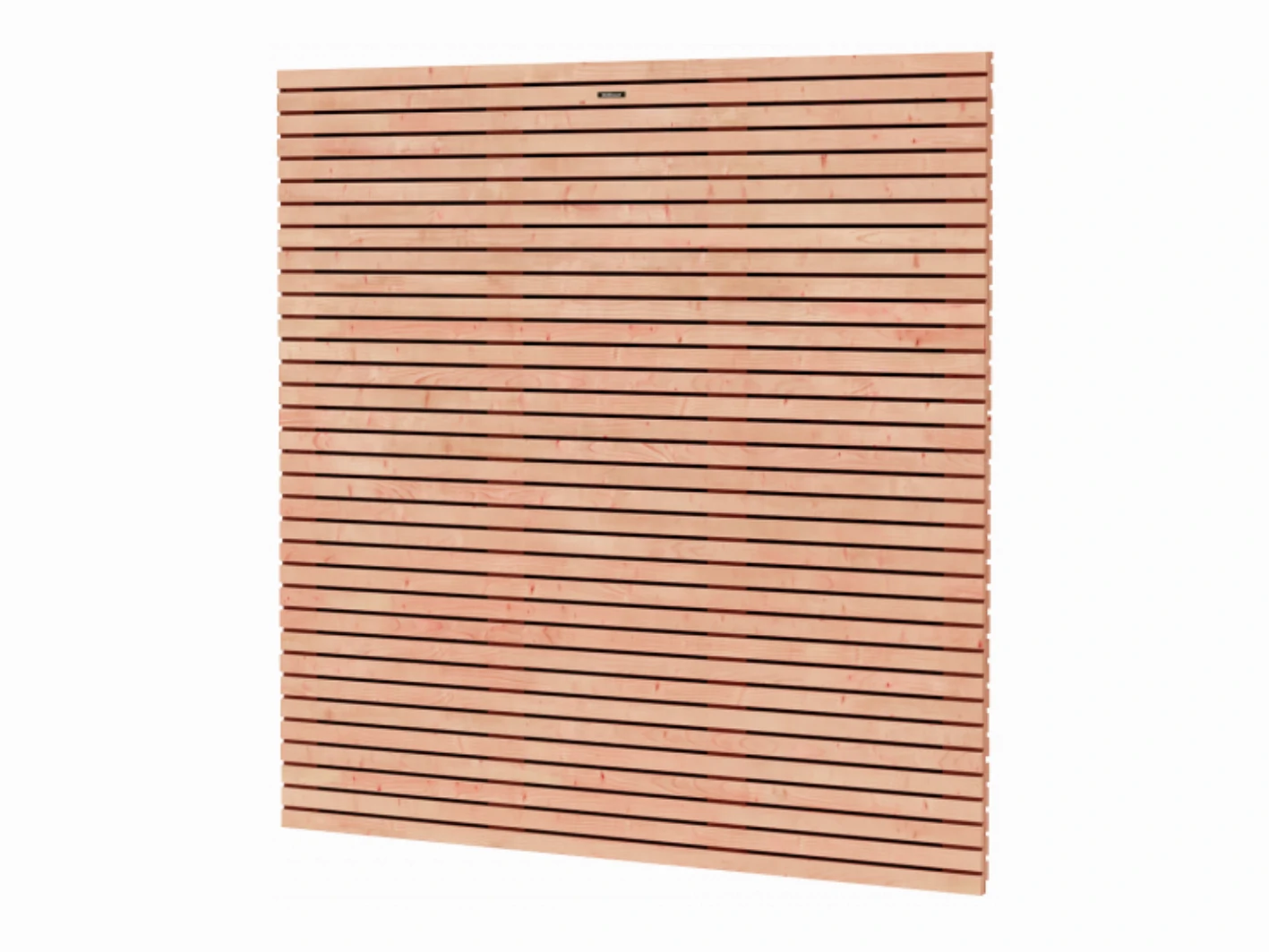 Schutting Douglas Rhombus Dubbelzijdig 180 x 180 cm - Afbeelding 1